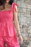 Paloma Bandeau Cami Miami Pink